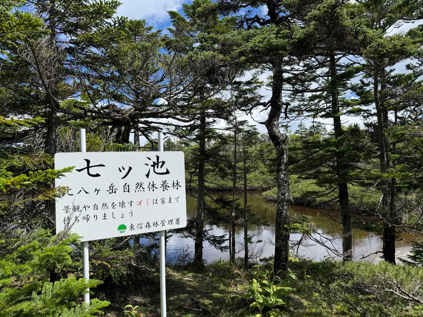 八ヶ岳ロープウェイ山頂駅-第一休憩所-第二休憩所-北横岳- 往復コースの写真