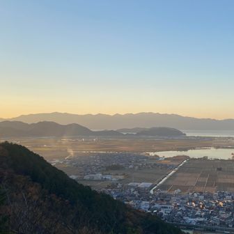 ブルーからオレンジのグラデーション✨