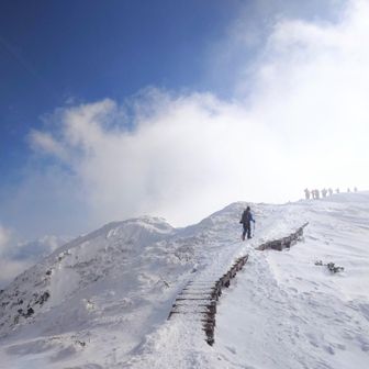 ちょうど晴れてきた！