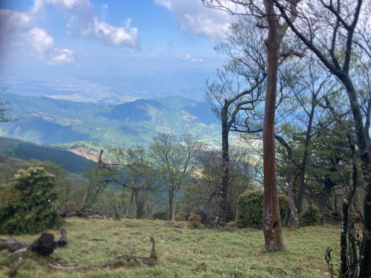 一度だけ下山中に🌞ました。