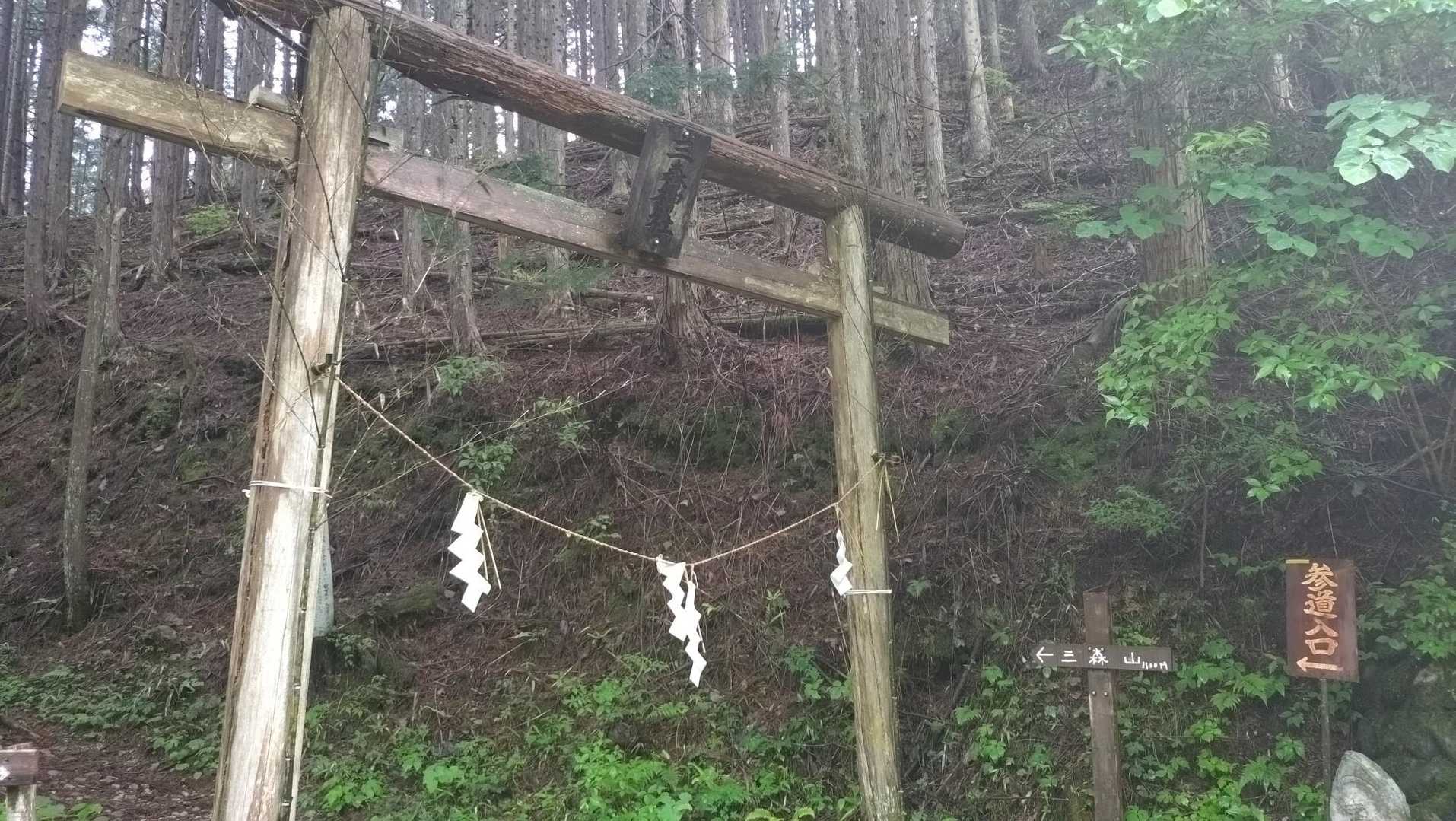 岩村ダムに車を停めて、三森山周回コースを行きます！