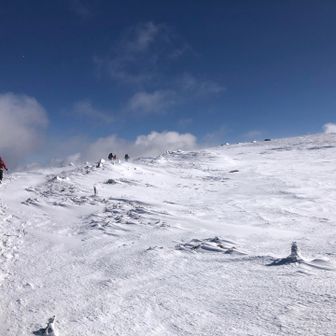 霧ヶ峰・車山・大笹峰 すっかり青空