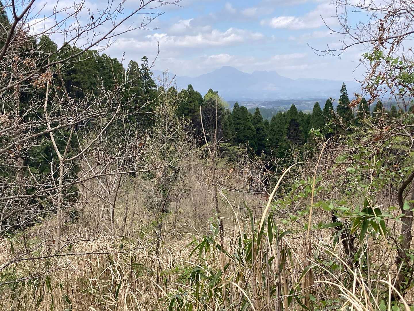 くじゅうを見ながら〜