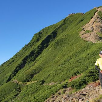 赤岳と富士山と
…ほんと　良いお天気🌞