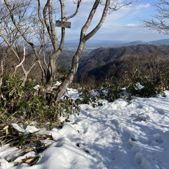真冬は看板も見えません