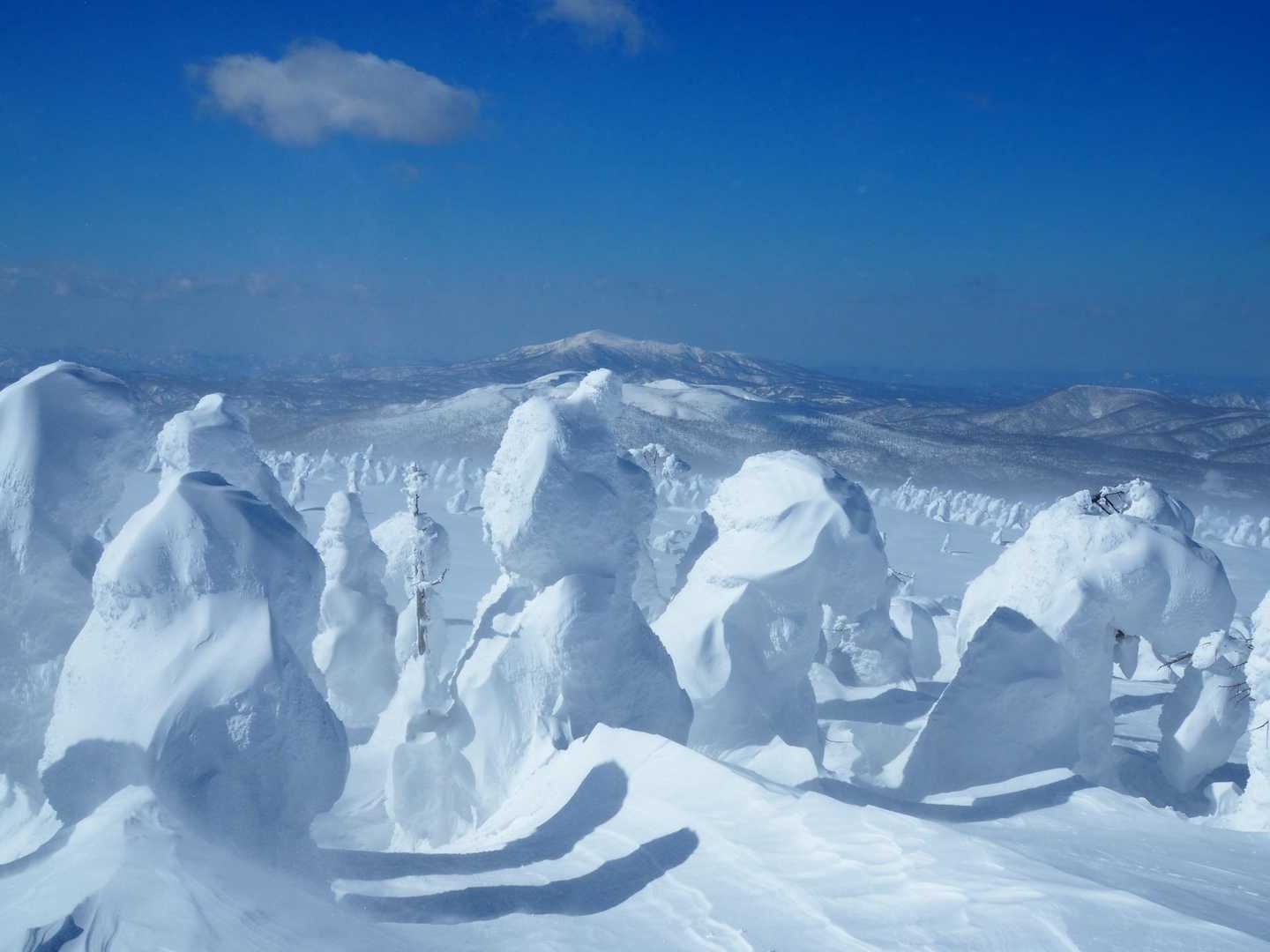 大深温泉バス停-八幡平 往復コースの写真