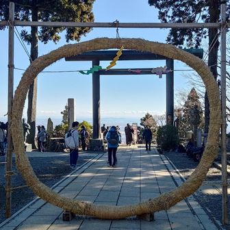 境内は沢山の人で賑わってました