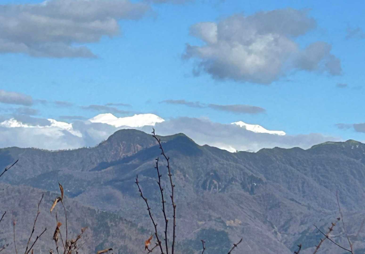 雲がかかってきました