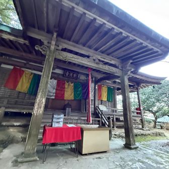 岩湧寺、無人なんですね