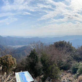 明神山山頂から