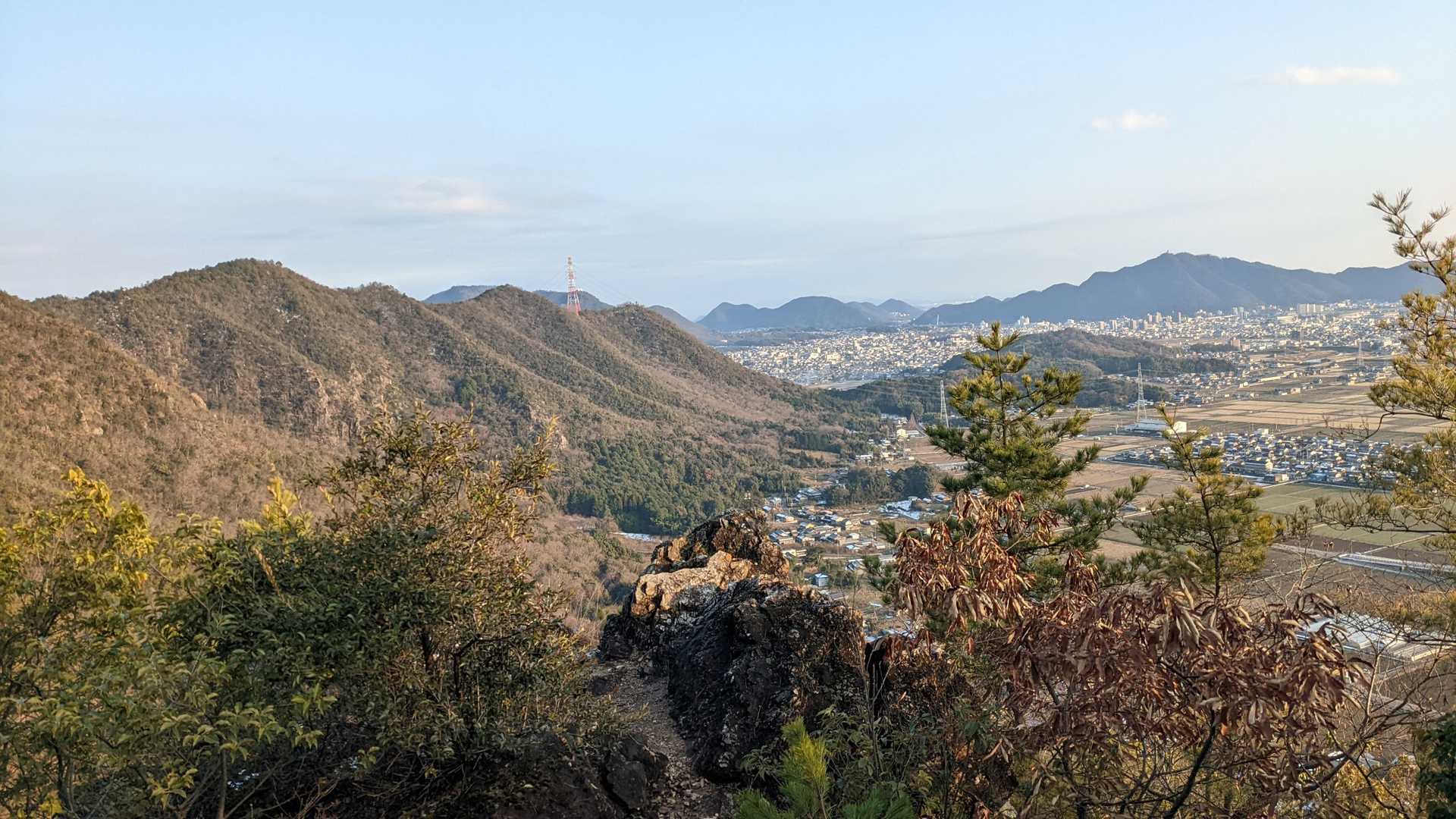城ヶ峰-石谷 周回コースの写真