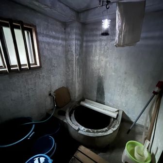 汗まみれだったので、五右衛門風呂🛁はサイコーでした！