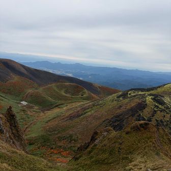 小岳も見えてきた