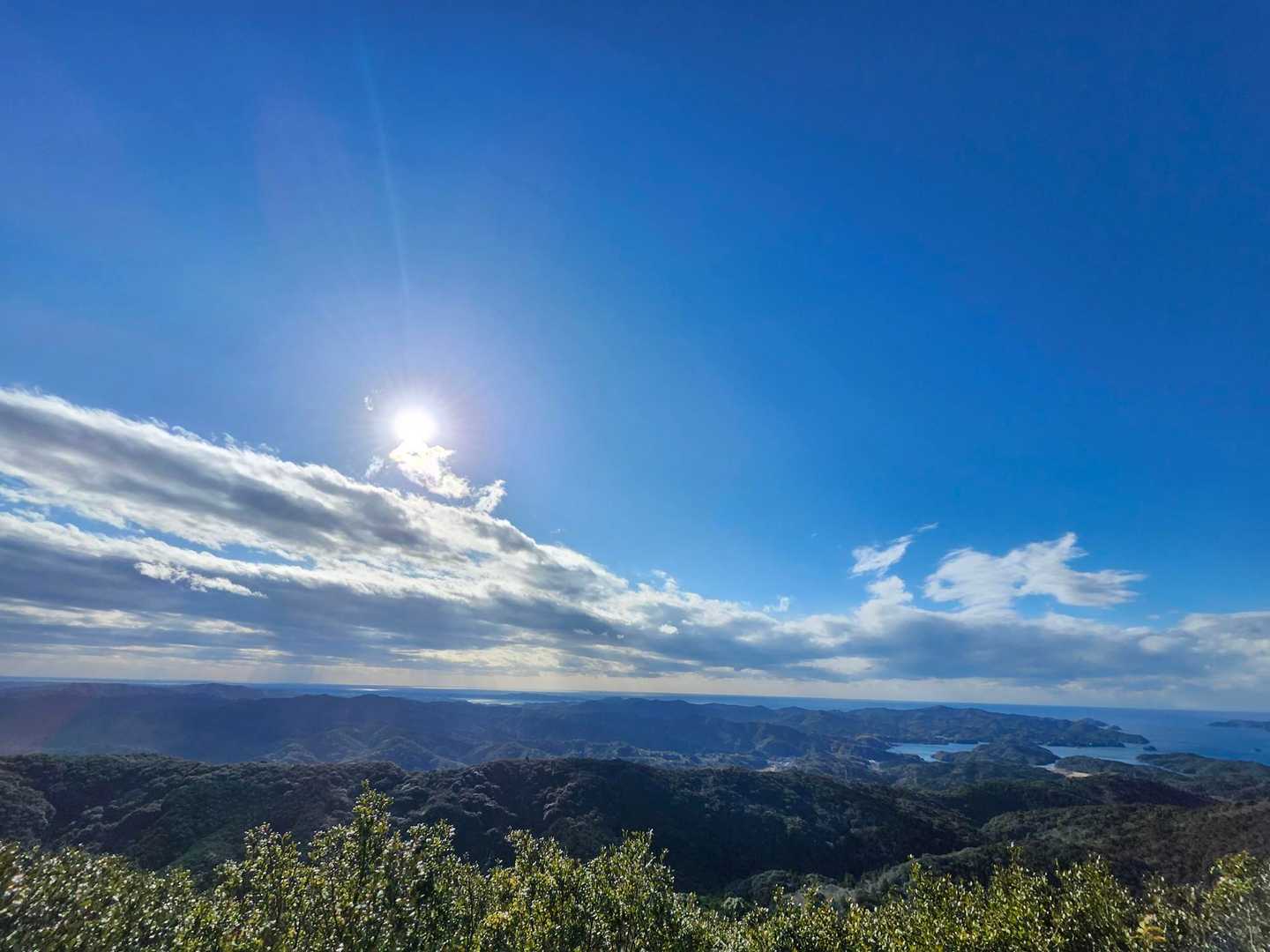 馬山登り口-馬山-馬山登り口-切原浅間山登り口-切原浅間山 縦走コースの写真