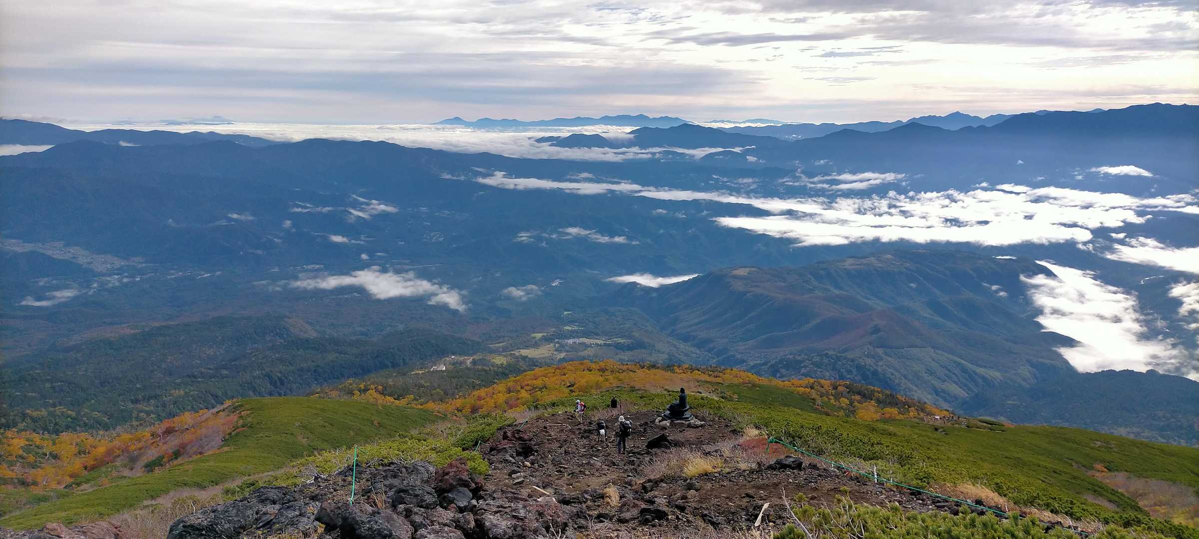 御嶽山（御嶽ロープウェイ利用）　往復コースの写真