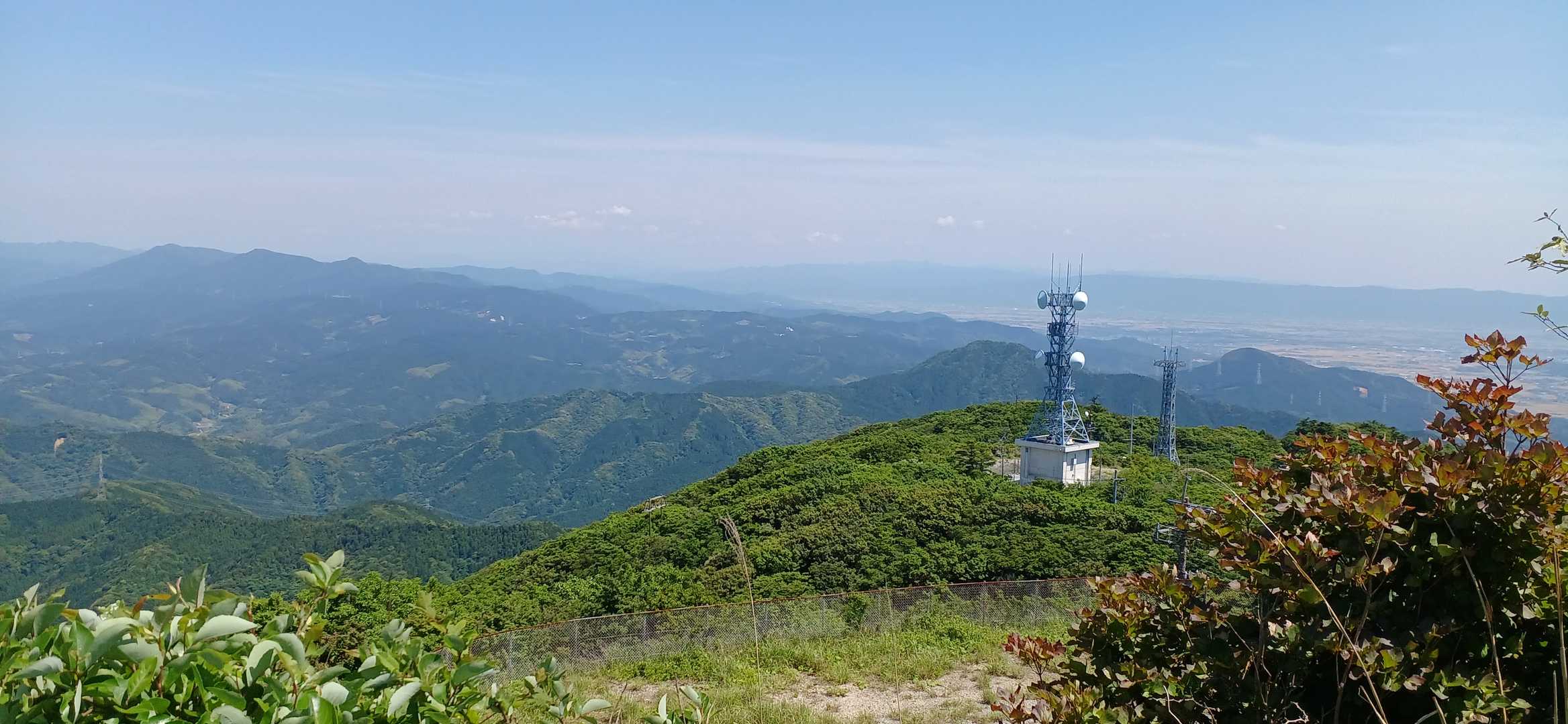 山頂から