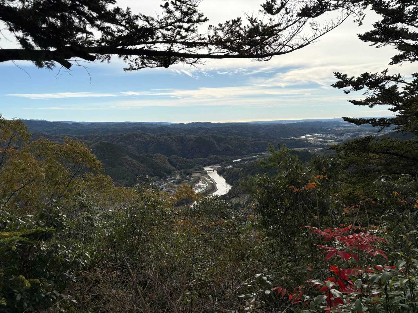 山頂からの眺望