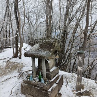 荒船山（経塚山）に到着‼️