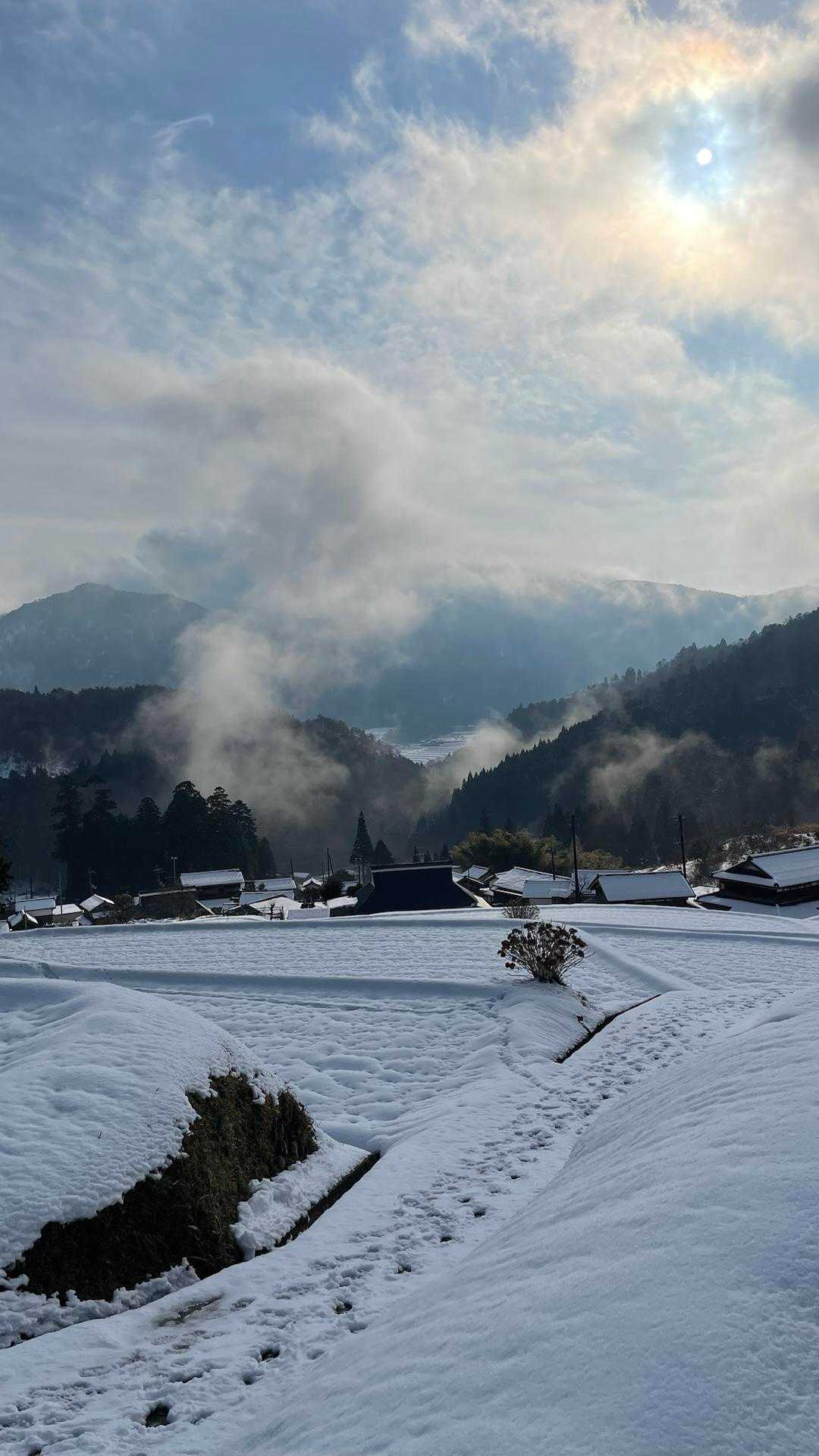 晴れていく方向