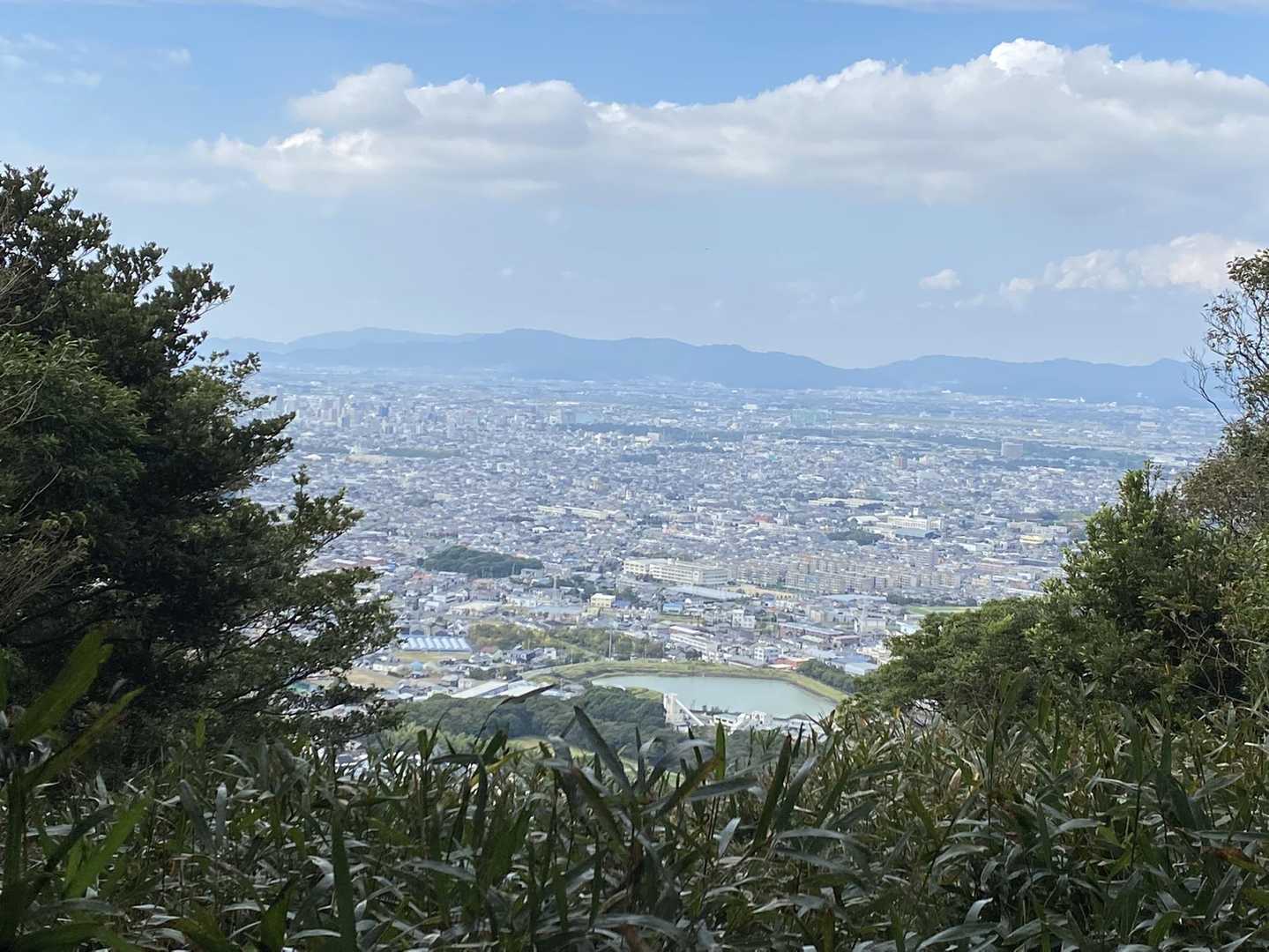 二川自然歩道入口-東山 往復コースの写真