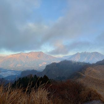 阿蘇高岳と根子岳