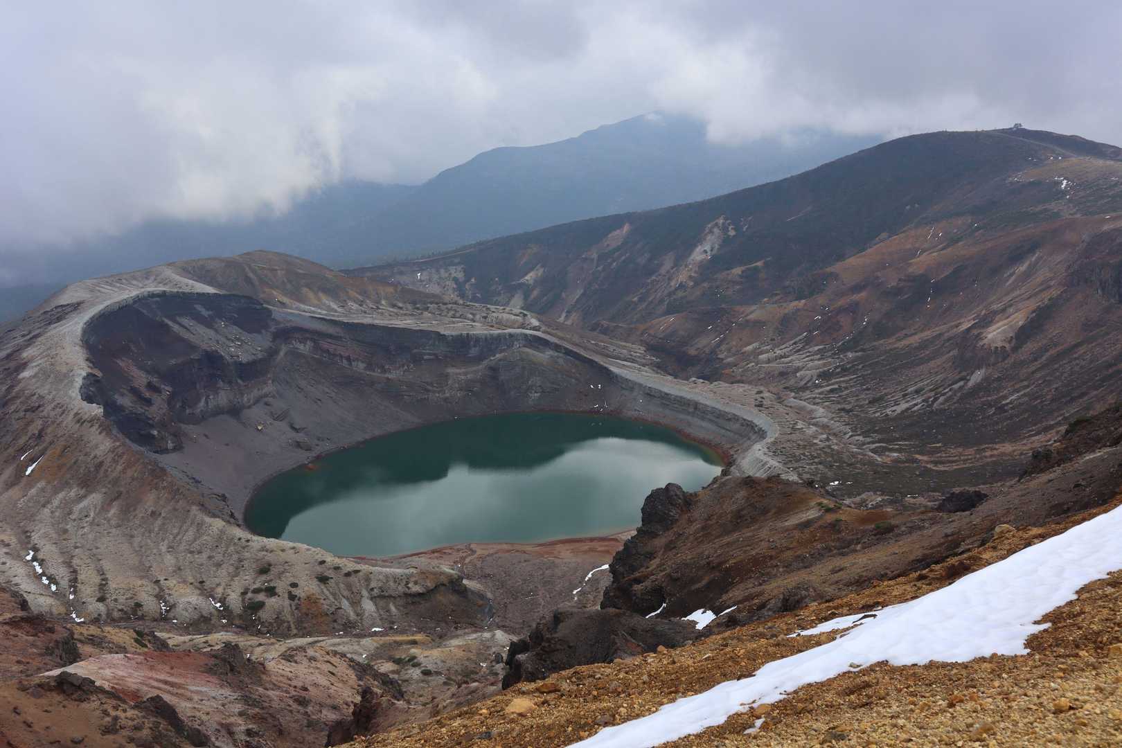 刈田駐車場バス停-蔵王山 往復コースの写真