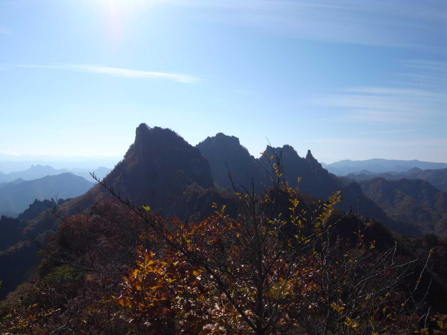 大の字-大のぞき-妙義山-中之岳 縦走コースの写真