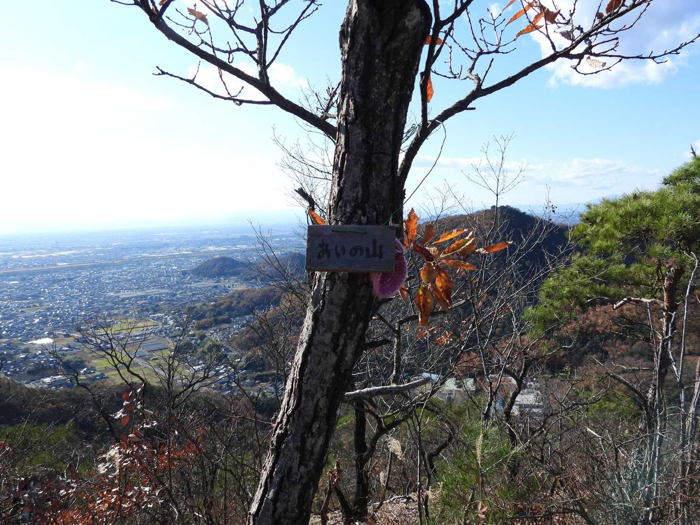 あいの山。YAMAPに登録推薦したいと思った🙂