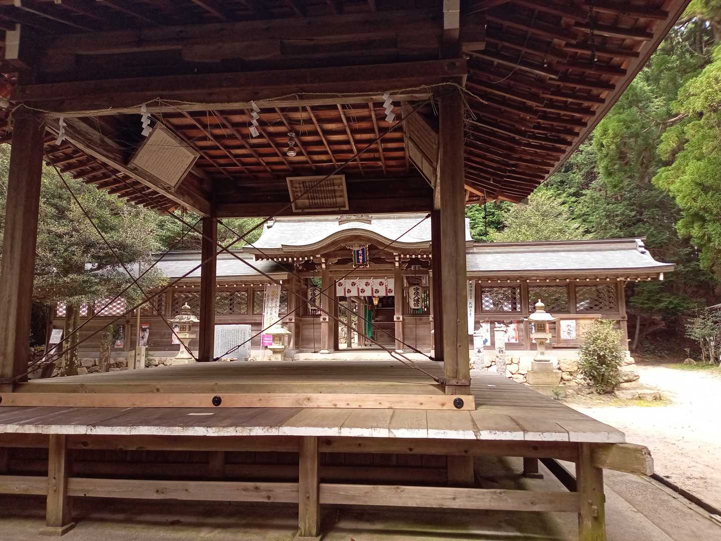 宇佐八幡宮さんにご挨拶して行きます