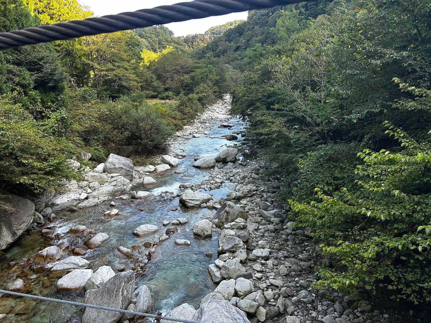 尾白川までもどりました！