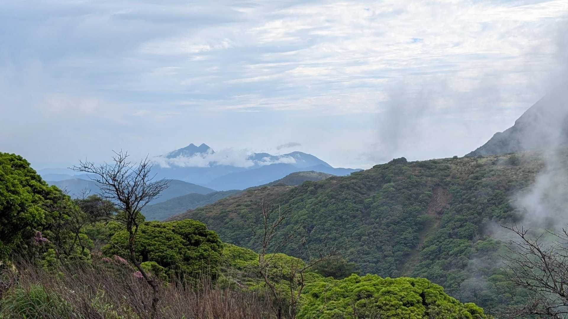 一瞬のガス切れ間。