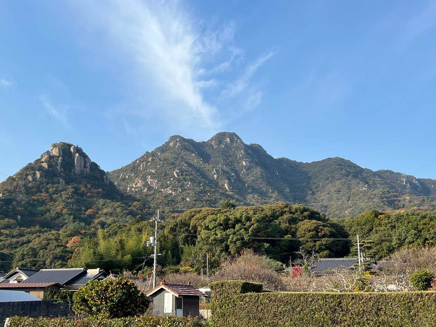 本日お世話になった右田ヶ岳⛰️です‼️😄