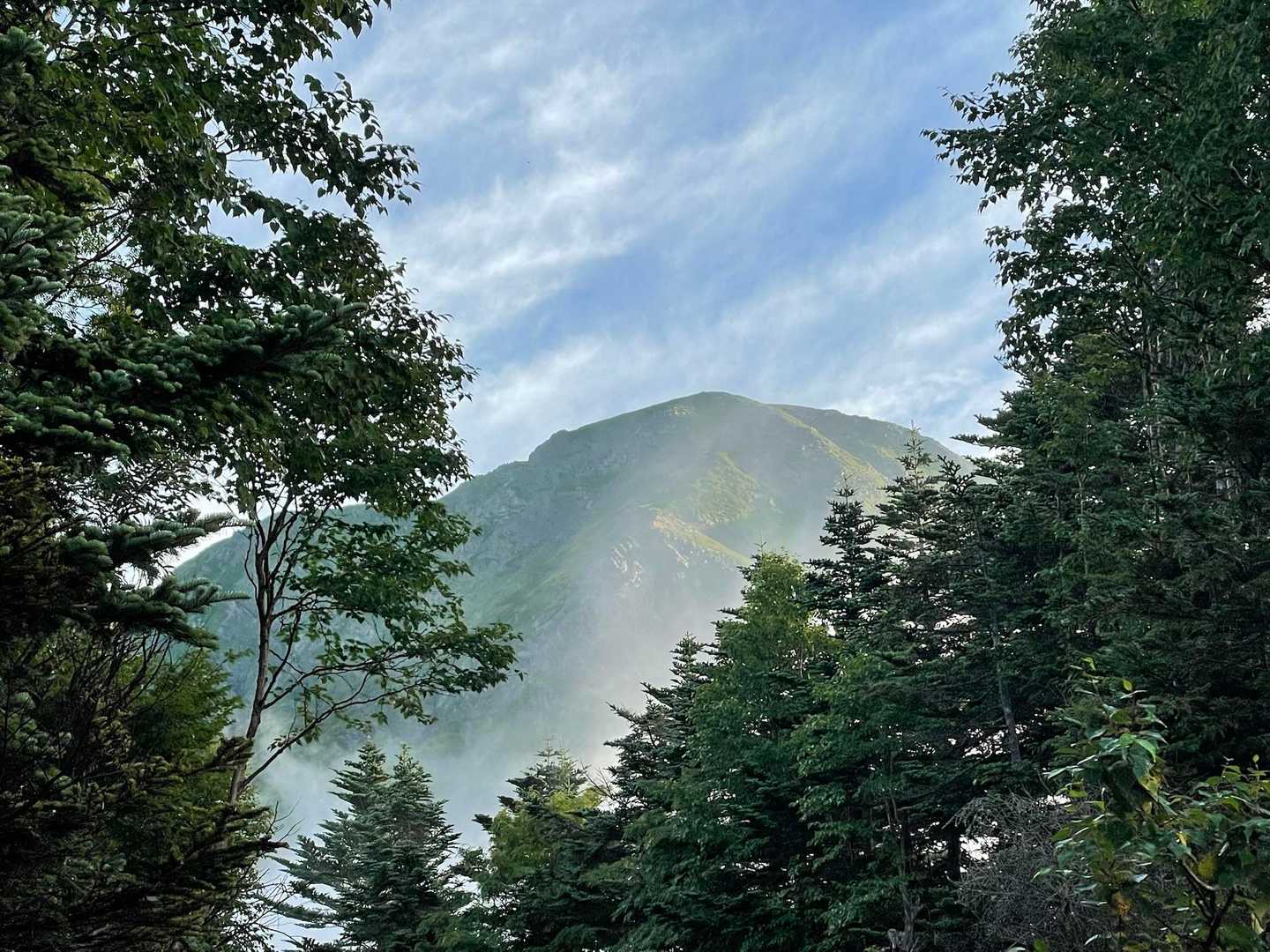 やっと拝めました😆聖岳⛰️