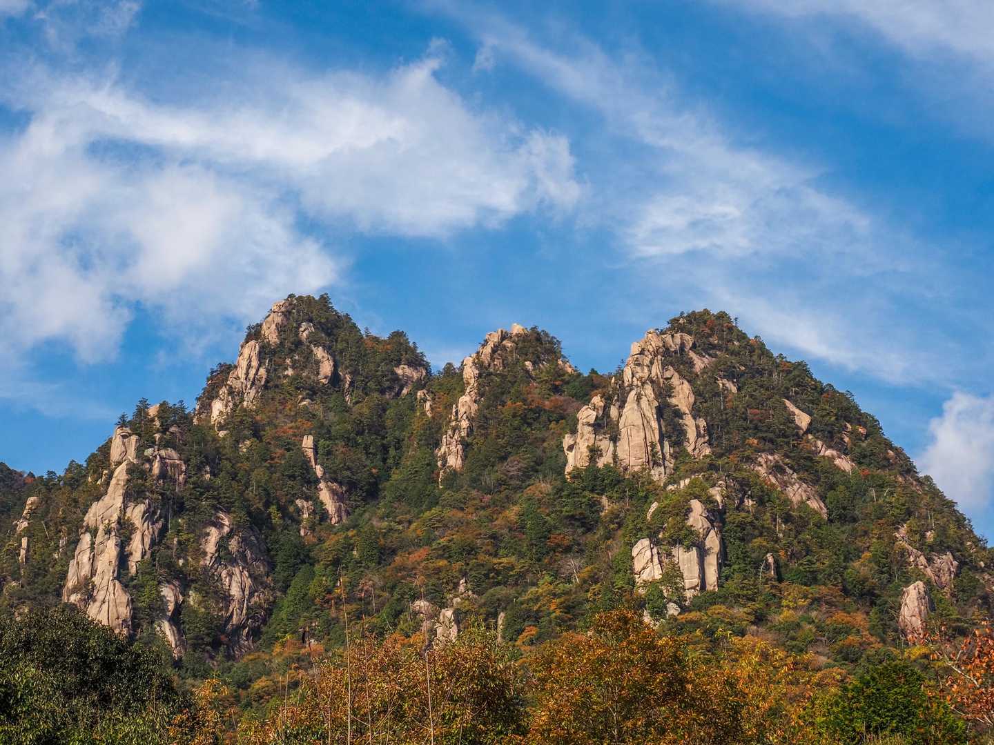 Bコース登山口-中岳 往復コースの写真