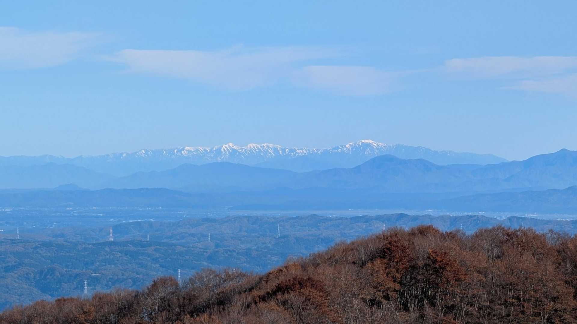 飯豊連峰
普段はなかなか見えないらしい