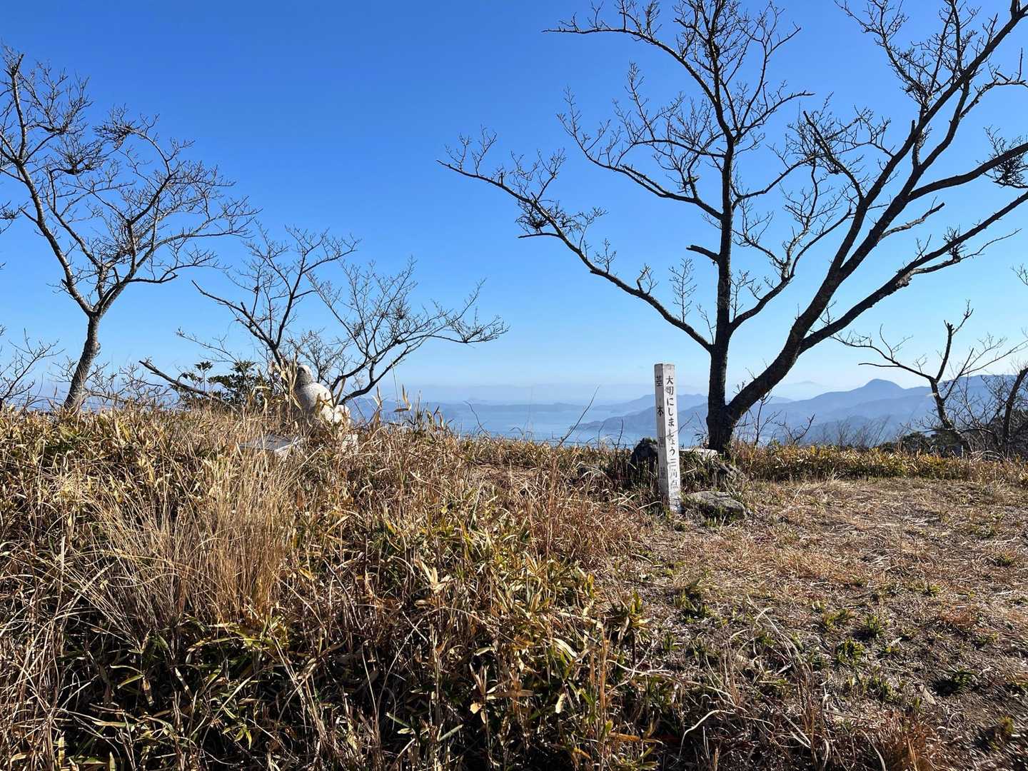 山頂状況。