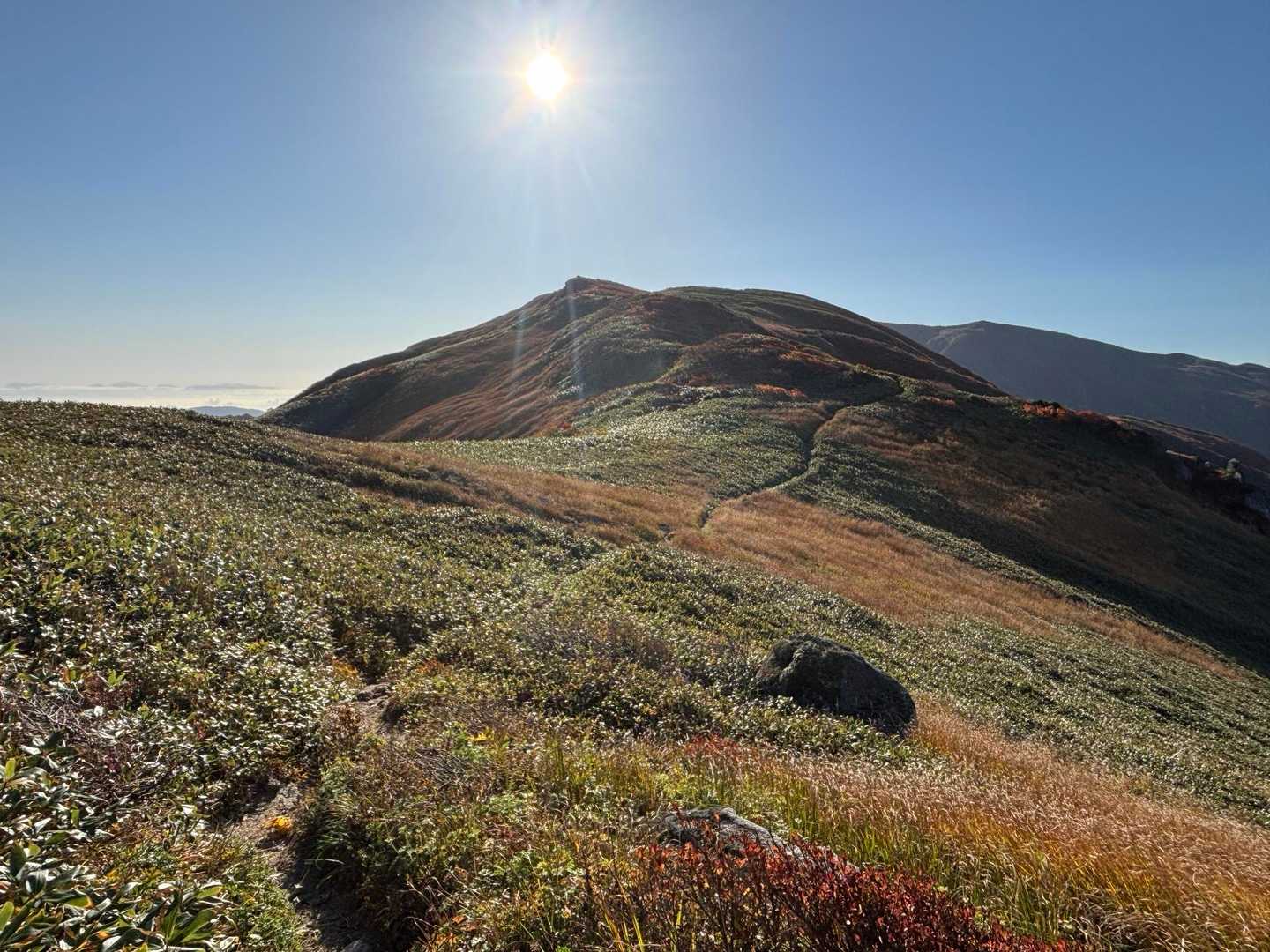 清太岩山-ユーフン山-寒江山-北寒江山 往復コースの写真