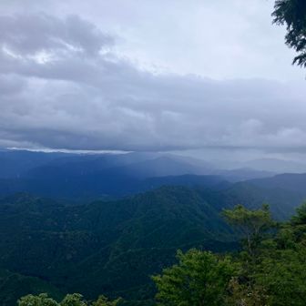 雲が。
