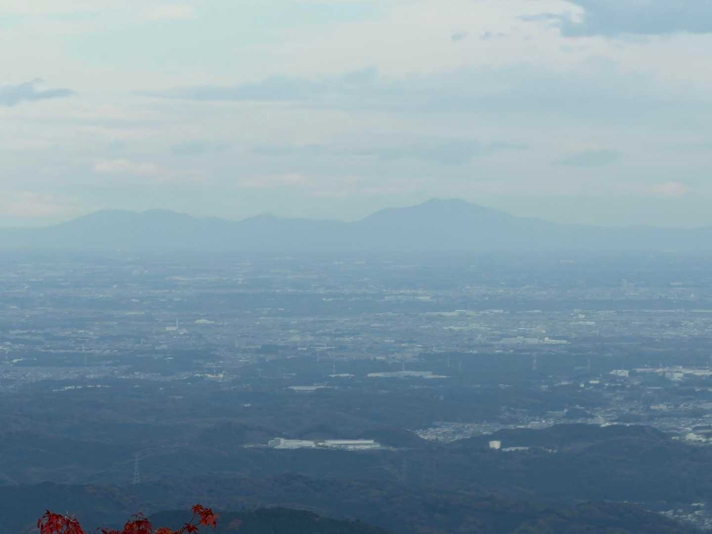 筑波山が見えました！
月末に行こうと思います