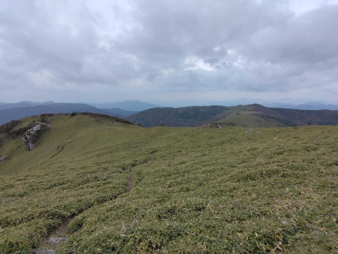 矢筈峠-土佐矢筈山-小桧曽山 往復コースの写真