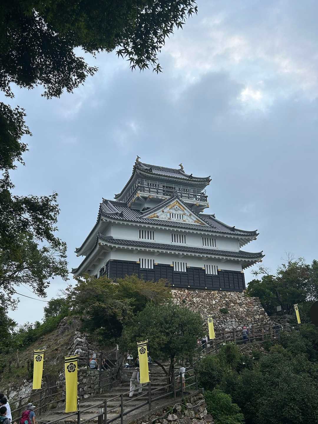 七曲峠登山口-山頂駅-金華山 往復コースの写真