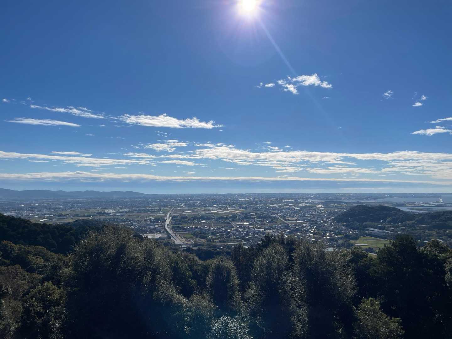 展望台　渥美半島方面