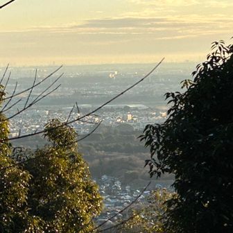 途中厚木方面の展望
相模湾見えているかも