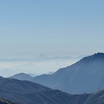 ここからもうっすら富士山が見えました🗻
