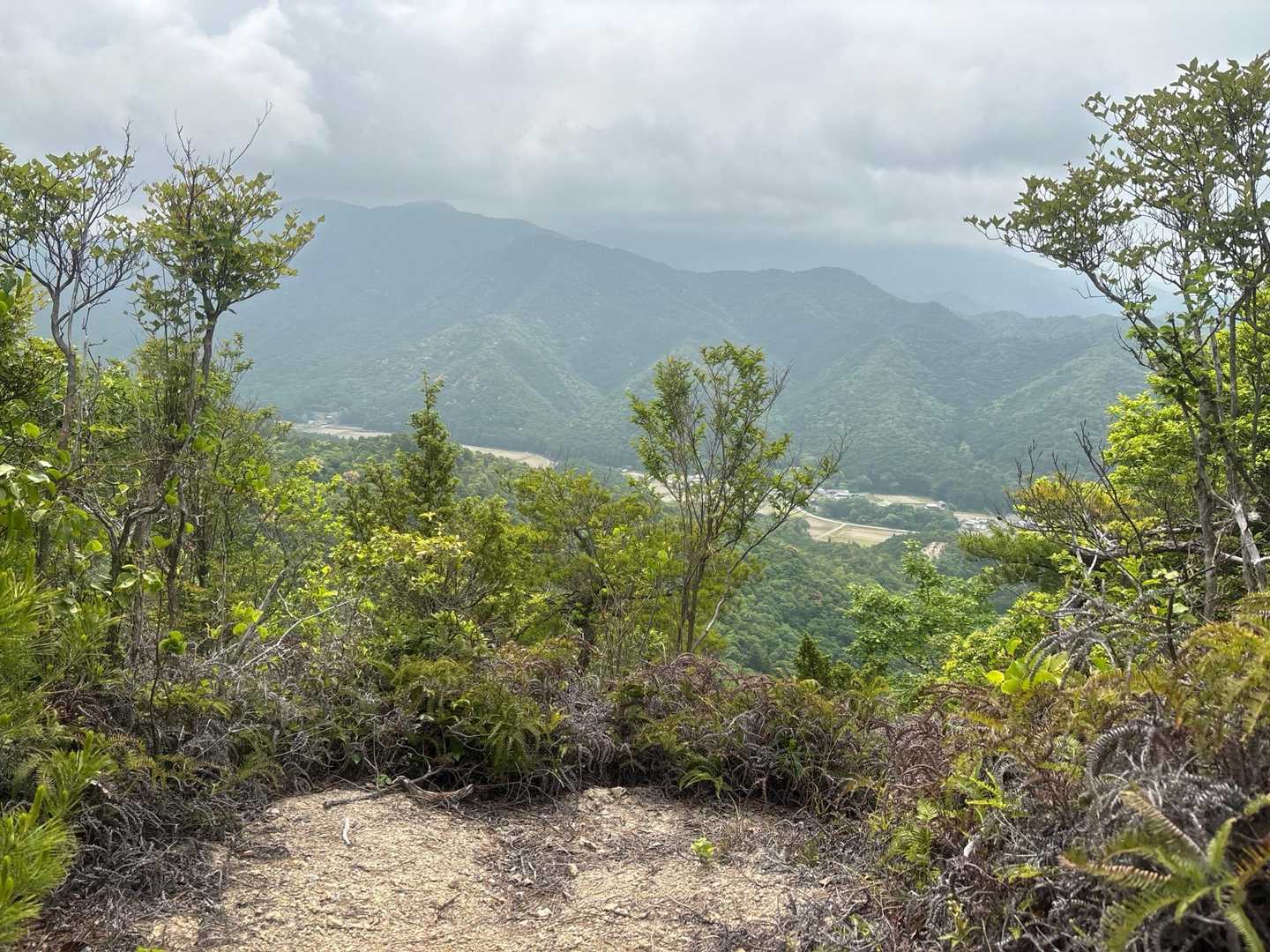 前坂コース入口-白山-妙見山-天狗山-黒田城入口 周回コースの写真