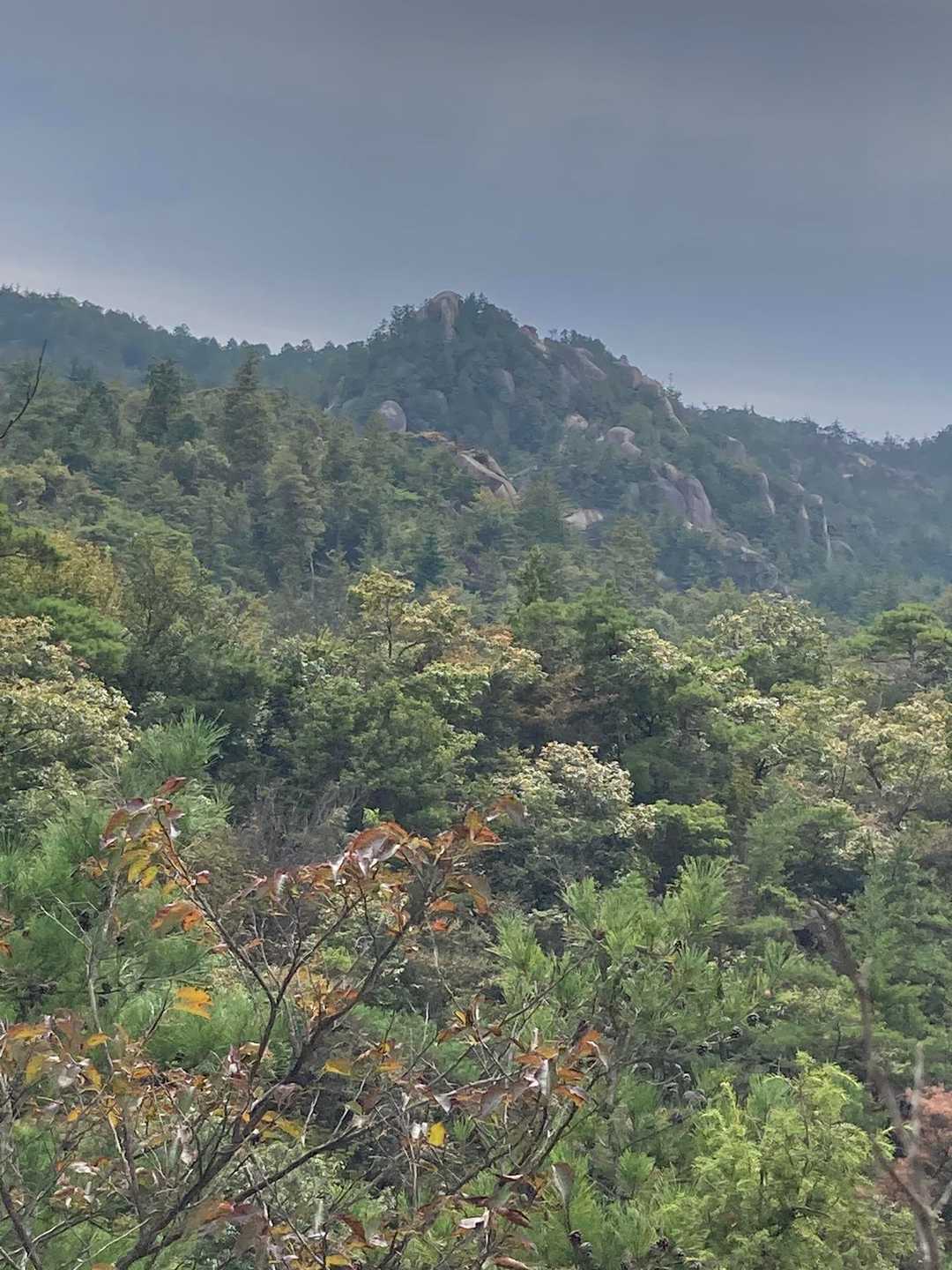 天狗岩見えました
