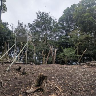 登りきった～💨