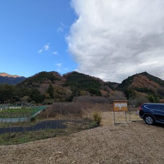 あの辺が能岳あたりじゃないかしらん。