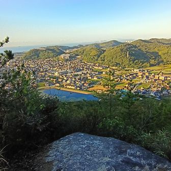 奇岩…亀岩からの展望