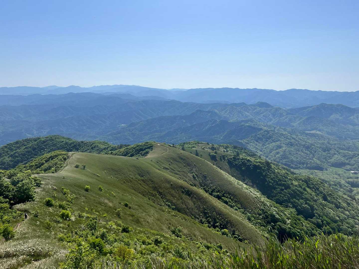 犬挾峠-下蒜山-中蒜山 往復コースの写真